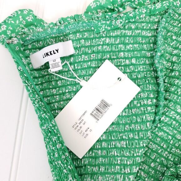 LIKELY Nina Smocked Floral Mini Dress - Picture 8 of 14